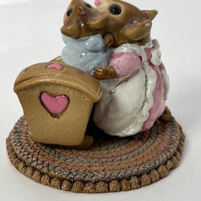 Wee Forest Folk Beddy Bye Mouse M-069