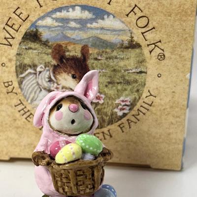 Wee Forest Folk Easter Bunny Mouse M-052