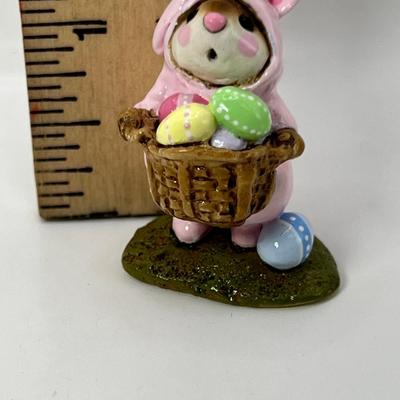 Wee Forest Folk Easter Bunny Mouse M-052