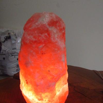 Large, Heavy, Himalayan Salt Lamp- Rounded Top