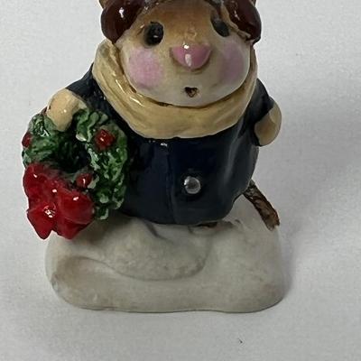 Wee Forest Folk Holly Mouse M-087