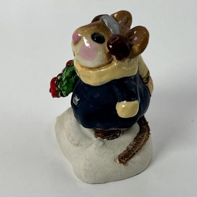 Wee Forest Folk Holly Mouse M-087