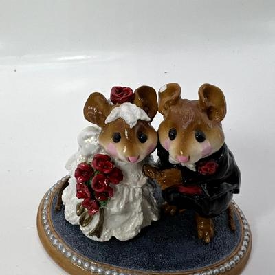 Wee Forest Folk The Wedding Pair M-200 Red