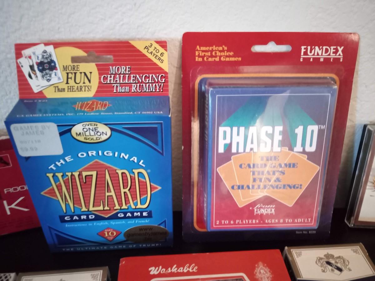 LOT 111 DECKS OF PLAYING CARDS AND CARD GAMES (1st Bdr)