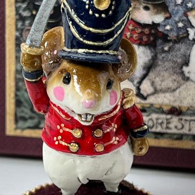 Wee Forest Folk Nutcraker NC-1 with box signed