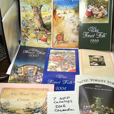 Wee Forest Folk Catalogs and 2006 Calendar