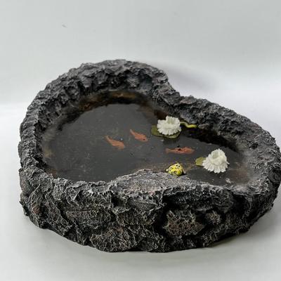 Lilliput Lane Koi Pond with Water Lillies