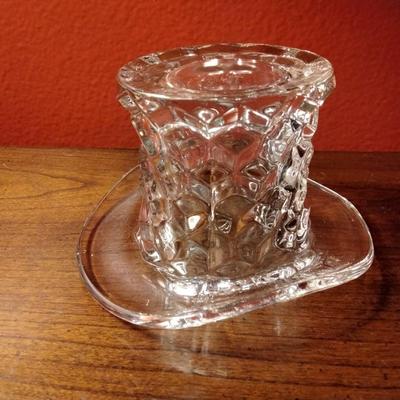 Fostoria Top Hat Topper American Clear