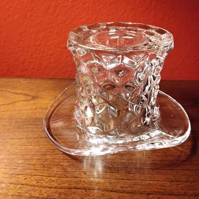 Fostoria Top Hat Topper American Clear