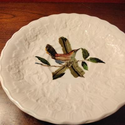 Vintage Alfred Meakin Audubon Birds of America "Bewick's Wren" Cup/Saucer Set Ca 1941