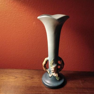 Roseville Apple Blossom Bud Vase #379-7