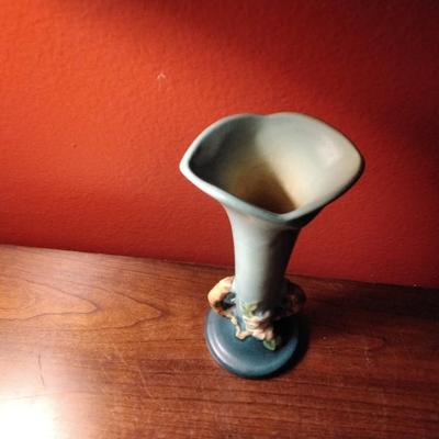 Roseville Apple Blossom Bud Vase #379-7