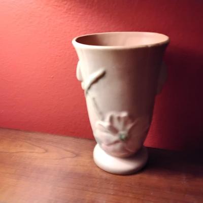 1930s Weller Wild Rose Vase Flower