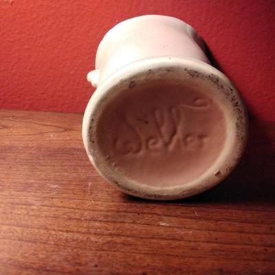 1930s Weller Wild Rose Vase Flower