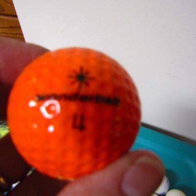 Collection of Golf Balls- Most in Used Condition- Various Makers