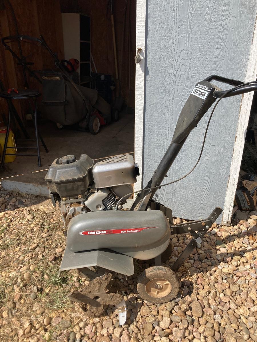 LOT 91 CRAFTSMAN 825 SERIES ROTO TILLER (Shed)