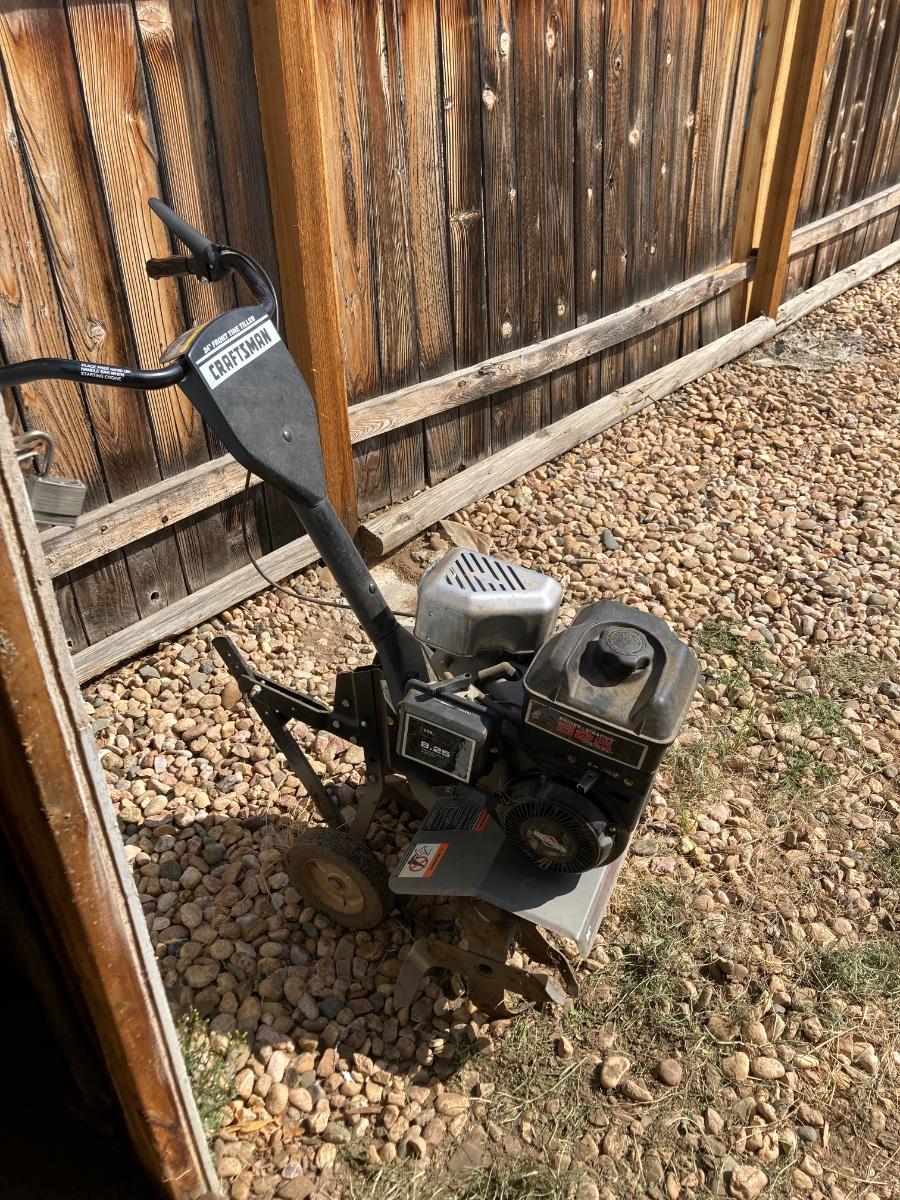 LOT 91 CRAFTSMAN 825 SERIES ROTO TILLER (Shed)