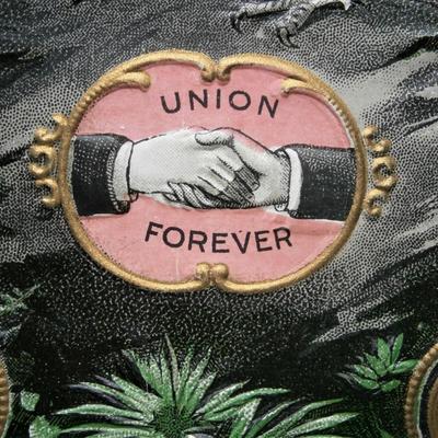 "UNION FOREVER" Outer Cigar Box Label