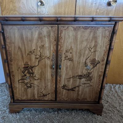 Vintage Oriental Cabinet