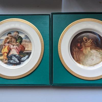 Danbury Mint Plates- lot of 2