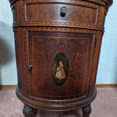 Antique Adams Style Imported Italian Side Table