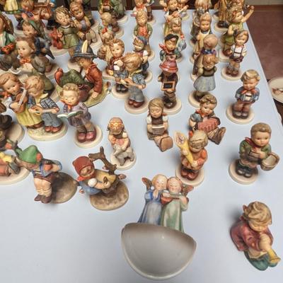 Hummel Figurines- Lot of 105 pieces in various sizes
