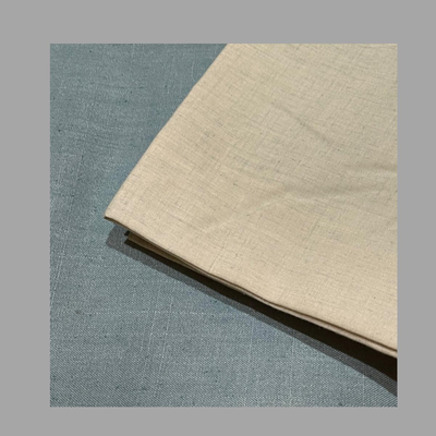 Vintage Set of 21 Linen Napkins in a Mixture of Blues