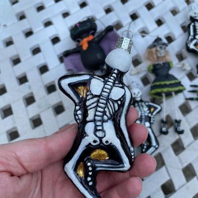 4 Skeleton Crew Ornaments