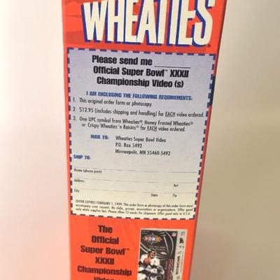 Broncos Wheaties Box