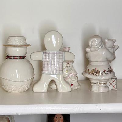 3 Lenox China Jewels Collection Figures