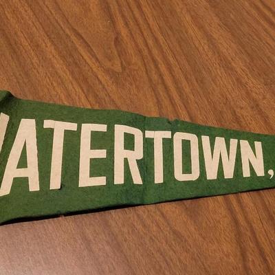 Lot 9: Vintage Watertown, N.Y. Pennant