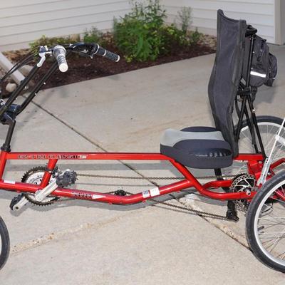 ADULT STYLE RECUMBENT TRICYLE SUN EZTRI CLASSIC