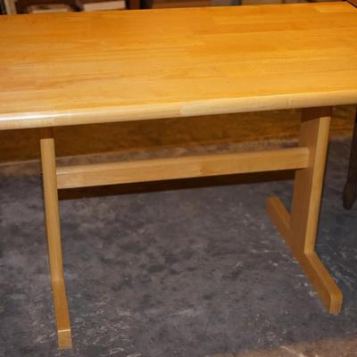BIRCH TRESTLE  DRAFTING/ WORK TABLE