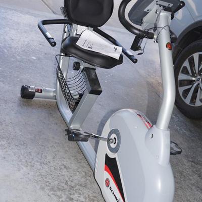 SCHWIN FITNESS 140/240 RECUMBENT EXERCISE BIKE