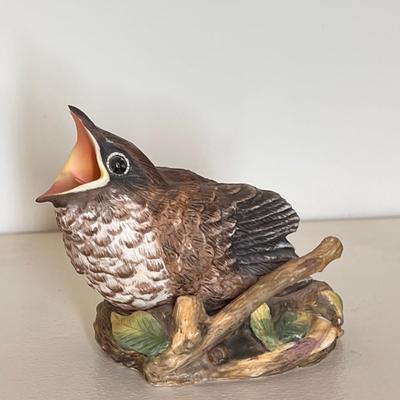 Boehm Porcelain Fledgling Bird Figurine