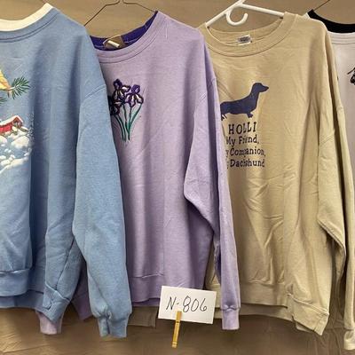 Ladies 2XL Sweat Shirts