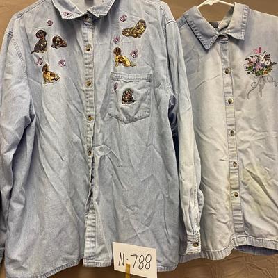 2XL Jean Shirts