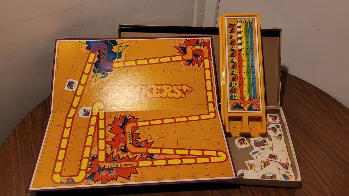 Lot 57 Vintage 1978 Bonkers Board Game