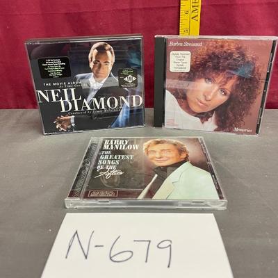 Neil,Barry and Barbra CDâ€™s