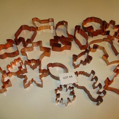 Copper Cookie Cutters-Various Shapes