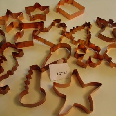 Copper Cookie Cutter-Various Shapes