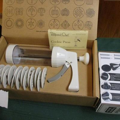 Pampered Chef Cookie Press/Vegetable Spiralizer