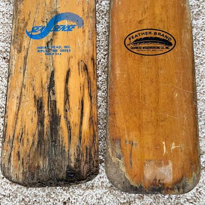 Two Sets of Wood Oars (GR-JM)