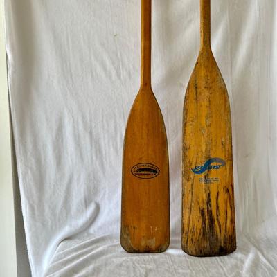 Two Sets of Wood Oars (GR-JM)