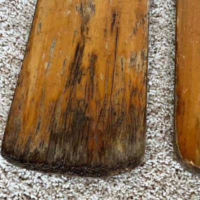 Two Sets of Wood Oars (GR-JM)