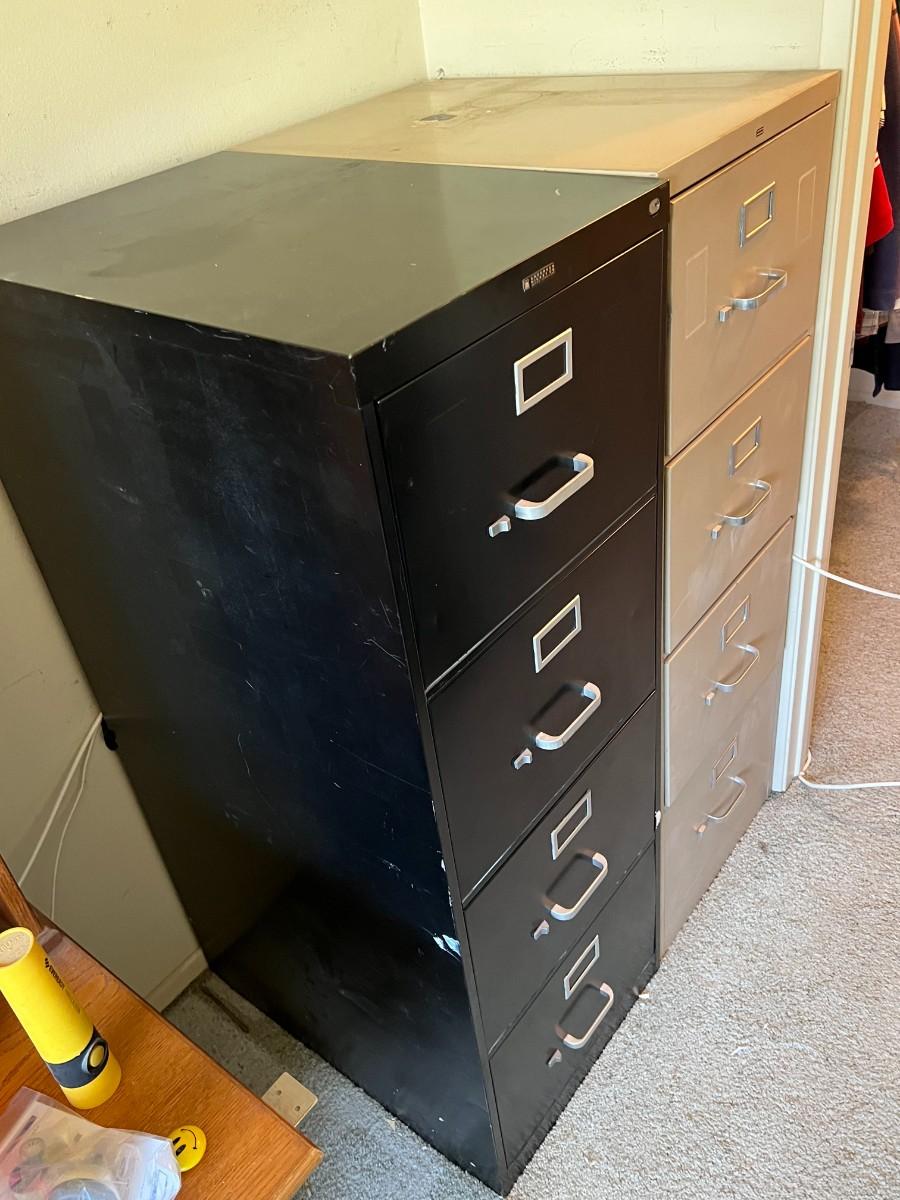 Pair of Office Filing HON & Anderson Hickey Co. Office