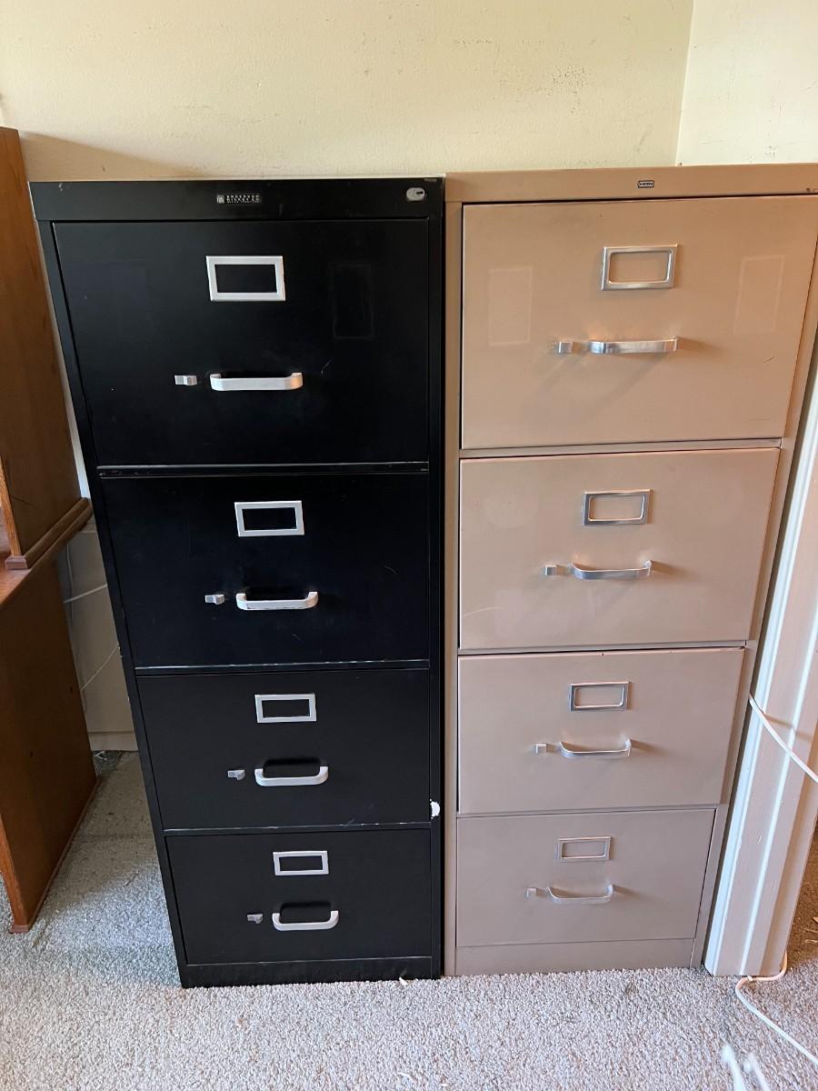 Pair of Office Filing HON & Anderson Hickey Co. Office