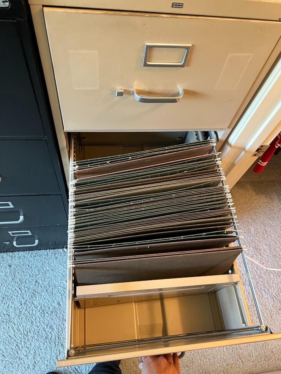 Pair of Office Filing HON & Anderson Hickey Co. Office