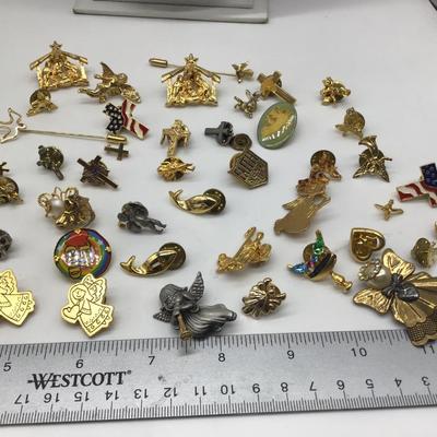 Lot of 44 Pins. Some marked