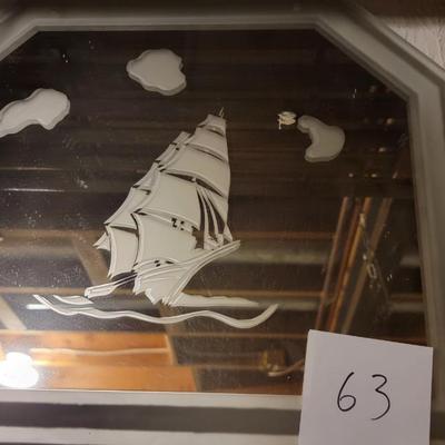 Etched mirror
